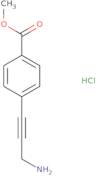 Methyl 4-(3-aminoprop-1-yn-1-yl)benzoate hydrochloride