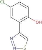 4-Chloro-2-(1,2,3-thiadiazol-4-yl)phenol