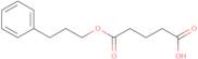 5-Oxo-5-(3-phenylpropoxy)pentanoic acid