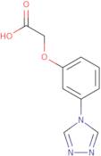 2-[3-(4H-1,2,4-Triazol-4-yl)phenoxy]acetic acid