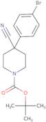 tert-Butyl 4-(4-bromophenyl)-4-cyanopiperidine-1-carboxylate