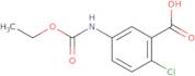 2-Chloro-5-[(ethoxycarbonyl)amino]benzoic acid