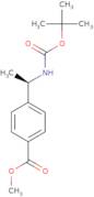 (S)-4-(1-Boc-amino-ethyl)-benzoic acid methyl ester ee