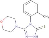 4-(2-Methylphenyl)-5-(morpholin-4-yl)-4H-1,2,4-triazole-3-thiol