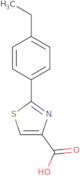 2-(4-Ethylphenyl)-1,3-thiazole-4-carboxylic acid