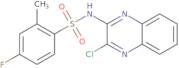 N-(3-Chloroquinoxalin-2-yl)-4-fluoro-2-methylbenzene-1-sulfonamide