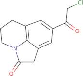 6-(2-Chloroacetyl)-1-azatricyclo[6.3.1.0,4,12]dodeca-4(12),5,7-trien-2-one