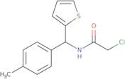 2-Chloro-N-[(4-methylphenyl)(thiophen-2-yl)methyl]acetamide