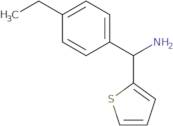 (4-Ethylphenyl)(thiophen-2-yl)methanamine