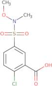 2-Chloro-5-[methoxy(methyl)sulfamoyl]benzoic acid