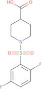 1-(2,5-Difluorobenzenesulfonyl)piperidine-4-carboxylic acid