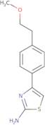 4-[4-(2-Methoxyethyl)phenyl]-1,3-thiazol-2-amine