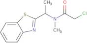 N-[1-(1,3-Benzothiazol-2-yl)ethyl]-2-chloro-N-methylacetamide