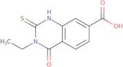 3-Ethyl-4-oxo-2-sulfanyl-3,4-dihydroquinazoline-7-carboxylic acid