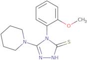 4-(2-Methoxyphenyl)-5-(piperidin-1-yl)-4H-1,2,4-triazole-3-thiol