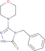 4-Benzyl-5-(morpholin-4-yl)-4H-1,2,4-triazole-3-thiol