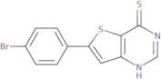 6-(4-Bromophenyl)thieno[3,2-d]pyrimidine-4-thiol