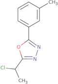 2-(1-Chloroethyl)-5-(3-methylphenyl)-1,3,4-oxadiazole
