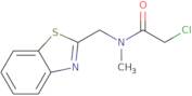 N-[(1,3-Benzothiazol-2-yl)methyl]-2-chloro-N-methylacetamide