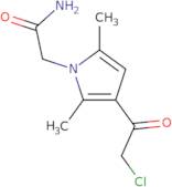 2-[3-(2-Chloroacetyl)-2,5-dimethyl-1H-pyrrol-1-yl]acetamide