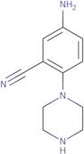 5-Amino-2-(piperazin-1-yl)benzonitrile