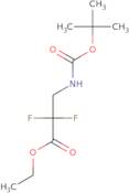 Ethyl 3-(Boc-amino)-2,2-difluoropropanoate