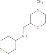 N-[(4-Methylmorpholin-2-yl)methyl]thian-4-amine