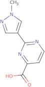 2-(1-Methyl-1H-pyrazol-4-yl)pyrimidine-4-carboxylic acid