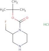2-Fluoromethyl-piperazine-1-carboxylic acid tert-butyl ester hydrochloride