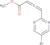 4-(5-Bromo-pyrimidin-2-yl)-buta-2,3-dienoic acid methyl ester