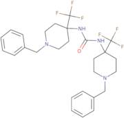 1,3-Bis-(1-benzyl-4-trifluoromethyl-piperidin-4-yl)-urea