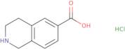 1,2,3,4-Tetrahydroisoquinoline-6-carboxylic acid hydrochloride