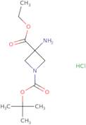 3-Amino-azetidine-1,3-dicarboxylic acid 1-tert-butyl ester 3-ethyl ester hydrochloride