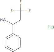 (S)-3,3,3-Trifluoro-1-phenyl-propylamine hydrochloride