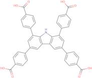 4,4',4'',4'''-(9H-Carbazole-1,3,6,8-tetrayl)tetrabenzoic acid