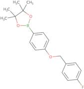 2-[4-(4-Fluorobenzyloxy)-phenyl]-4,4,5,5-tetramethyl-[1,3,2]dioxaborolane