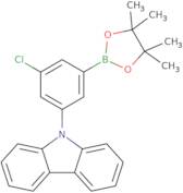 9-[3-Chloro-5-(4,4,5,5-tetramethyl-1,3,2-dioxaborolan-2-yl)phenyl]carbazole