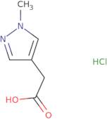 2-(1-Methyl-1H-pyrazol-4-yl)acetic acid hydrochloride