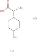 2-(4-Aminopiperidin-1-yl)propanoic acid dihydrochloride