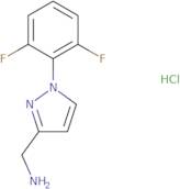 [1-(2,6-Difluorophenyl)-1H-pyrazol-3-yl]methanamine hydrochloride