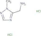 1-(1-Methyl-1H-1,2,4-triazol-5-yl)methanamine dihydrochloride