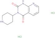 3-(Piperidin-4-yl)-1H,2H,3H,4H-pyrido[2,3-d]pyrimidine-2,4-dione dihydrochloride