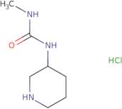 3-Methyl-1-(piperidin-3-yl)urea hydrochloride