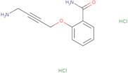 2-[(4-Aminobut-2-yn-1-yl)oxy]benzamide dihydrochloride