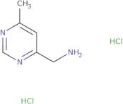 1-(6-Methylpyrimidin-4-yl)methanamine dihydrochloride