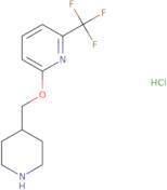 2-[(Piperidin-4-yl)methoxy]-6-(trifluoromethyl)pyridine hydrochloride