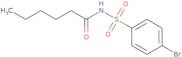 N-((4-Bromophenyl)sulfonyl)hexanamide