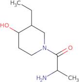 2-Amino-1-(3-ethyl-4-hydroxypiperidin-1-yl)propan-1-one