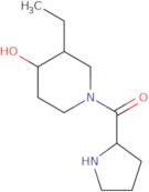 3-Ethyl-4-hydroxy-1-prolylpiperidine