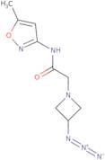 2-(3-Azidoazetidin-1-yl)-N-(5-methylisoxazol-3-yl)acetamide